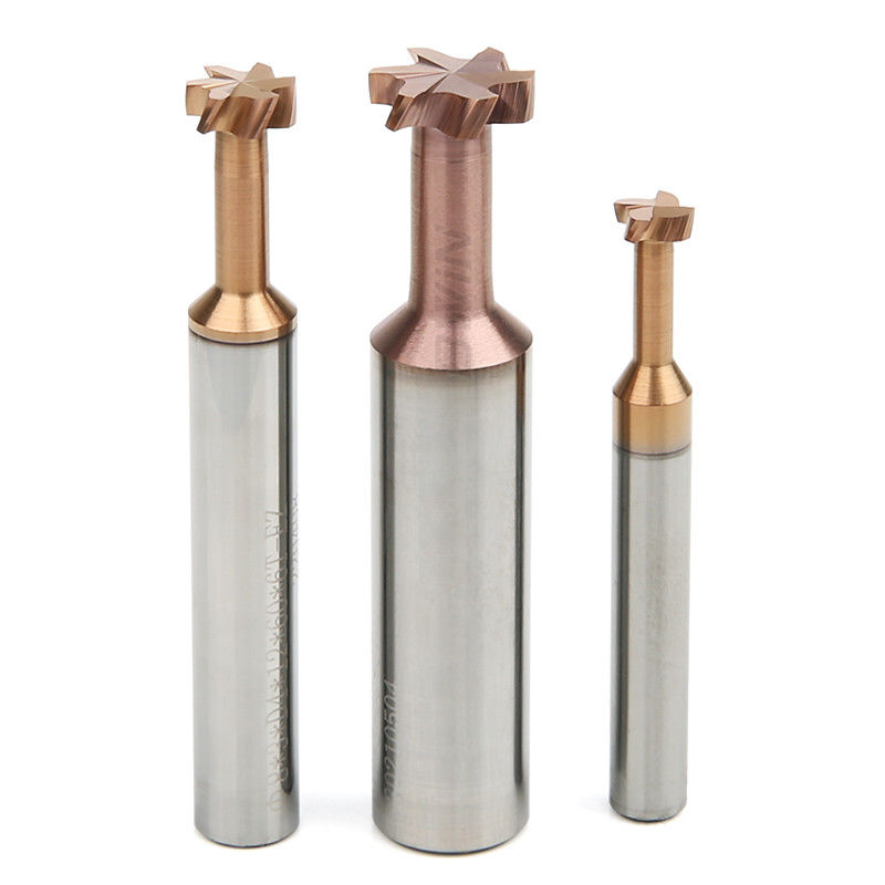 Le coupeur de haute qualité Endmill de fraisage combiné de fente du carbure T de commande numérique par ordinateur pour la haute durcissent le métal